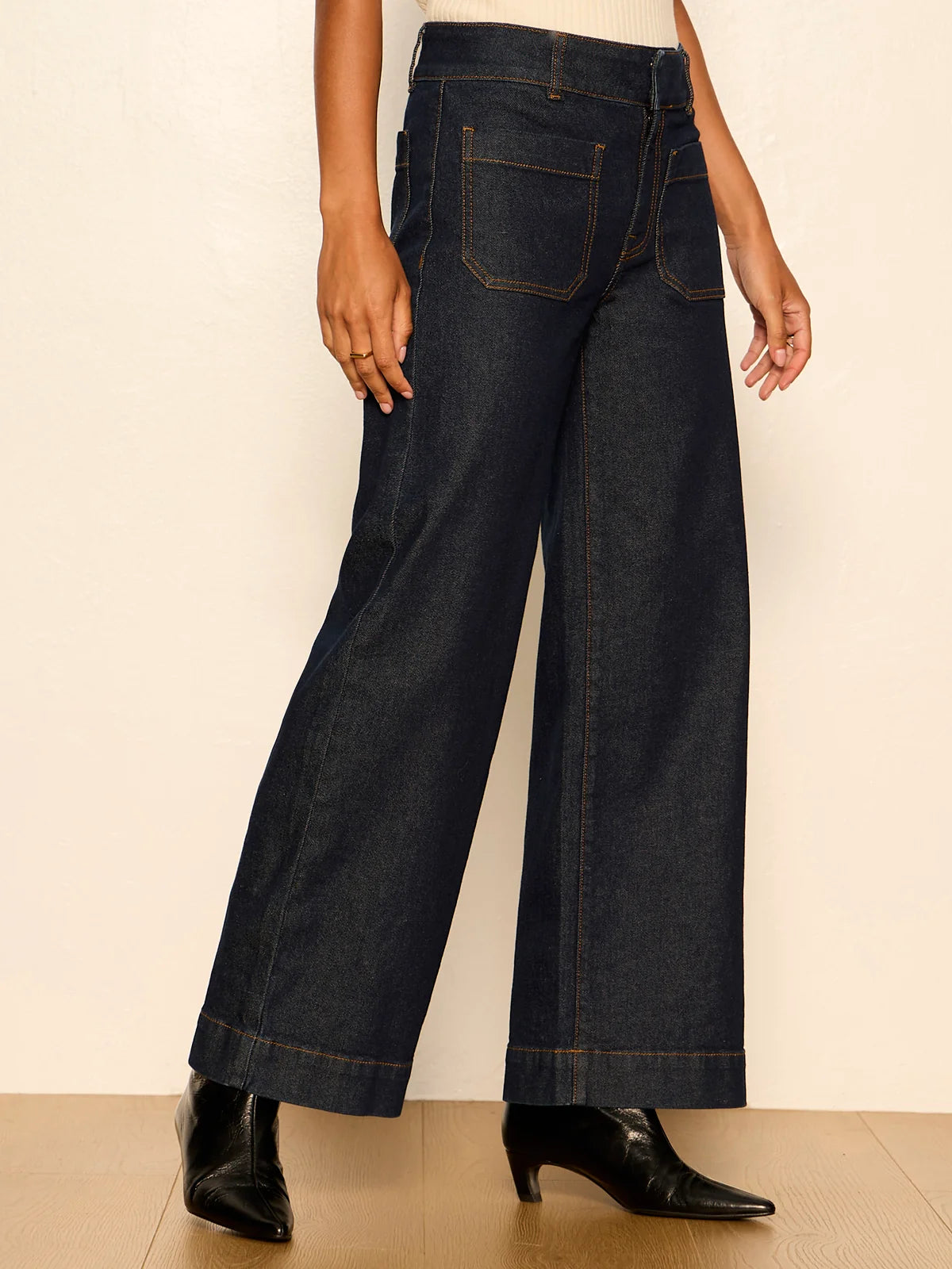 Chelsea Wide Leg Crop Pants - Too Much