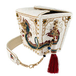 Load image into Gallery viewer, Noble Dragon Top Handle Handbag
