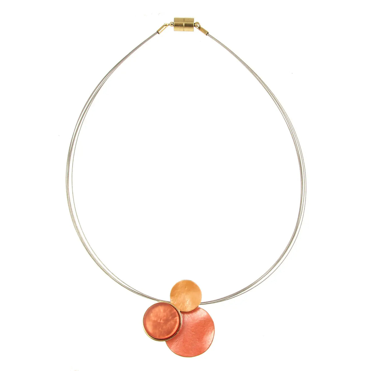 Three Circles Pendant Necklace