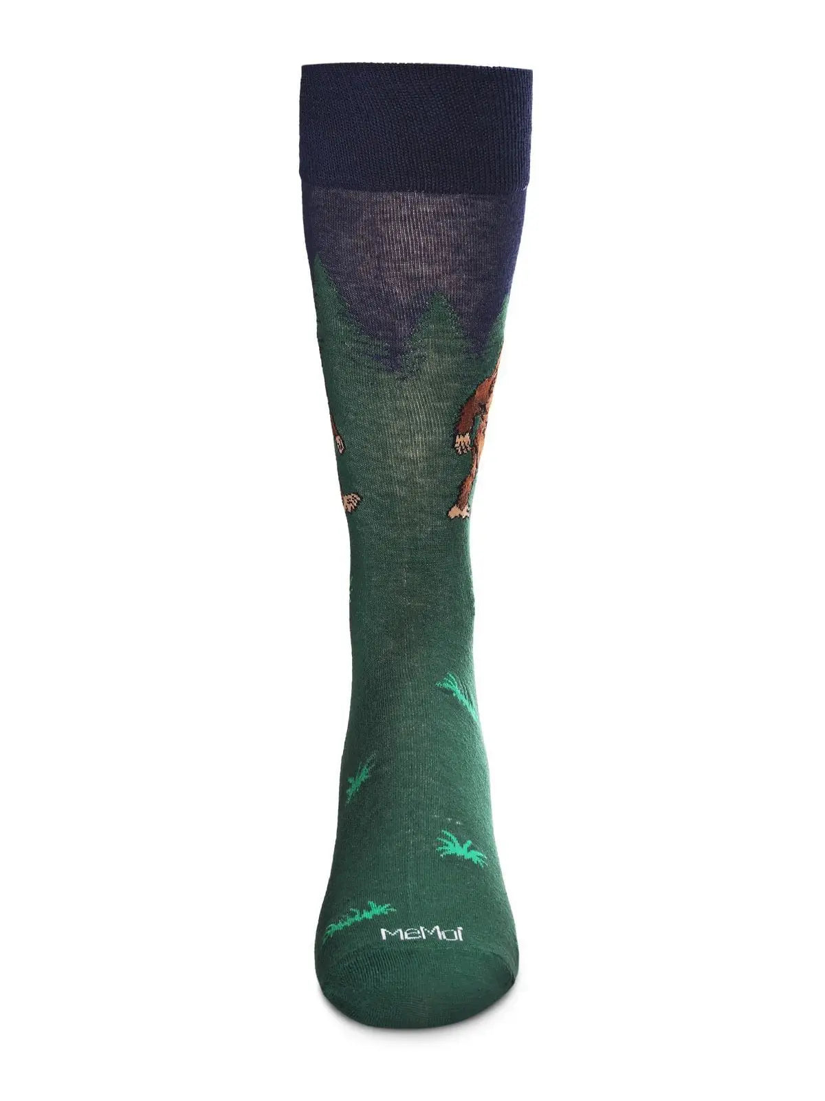 Men's Bigfoot Is Real Bamboo Blend Novelty Crew Sock