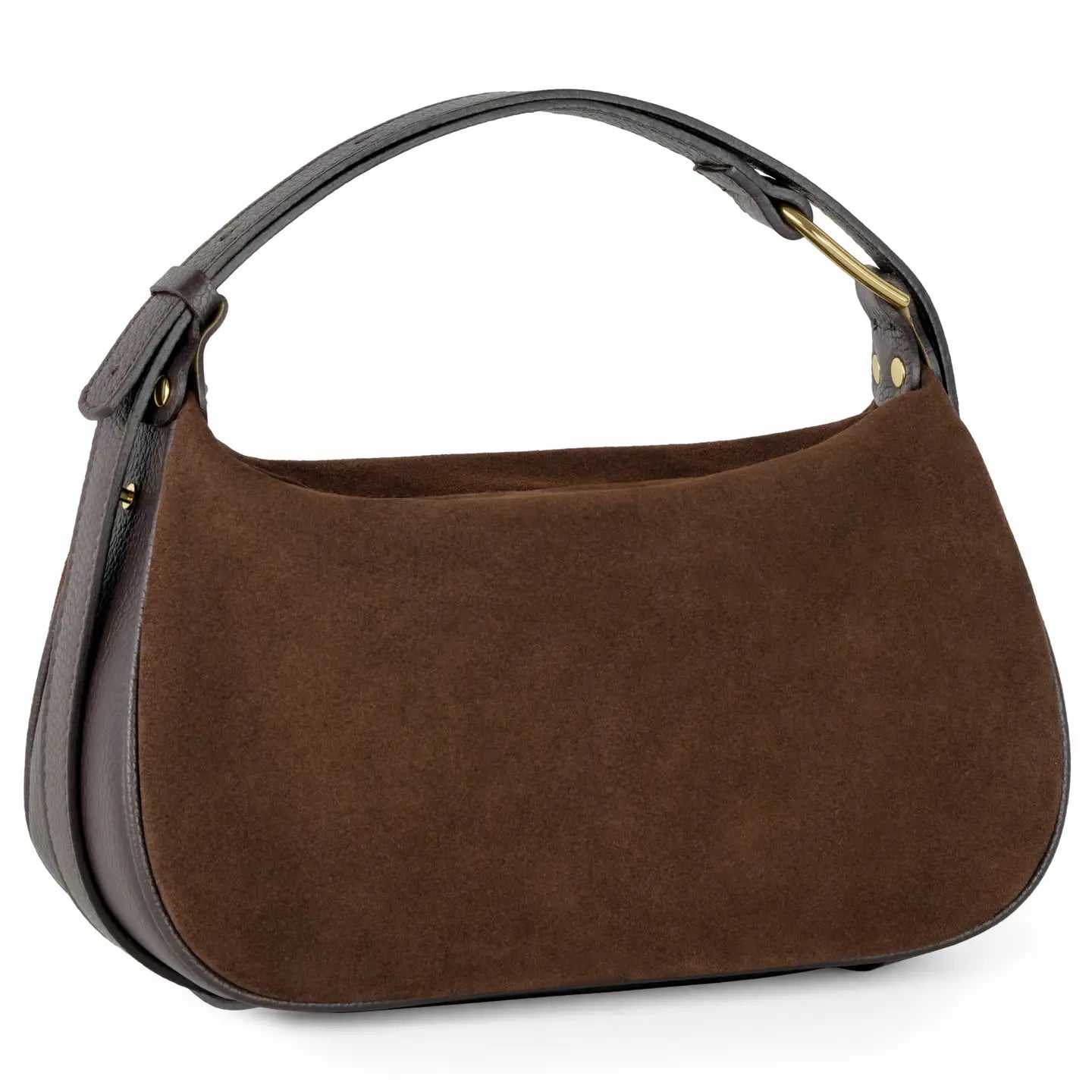 Suede Leather Crossbody Bag