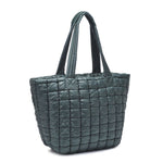Load image into Gallery viewer, Breakaway Puffer Nylon Tote
