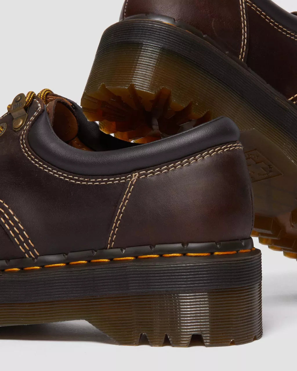 8053 Leather Platform Casual Shoes