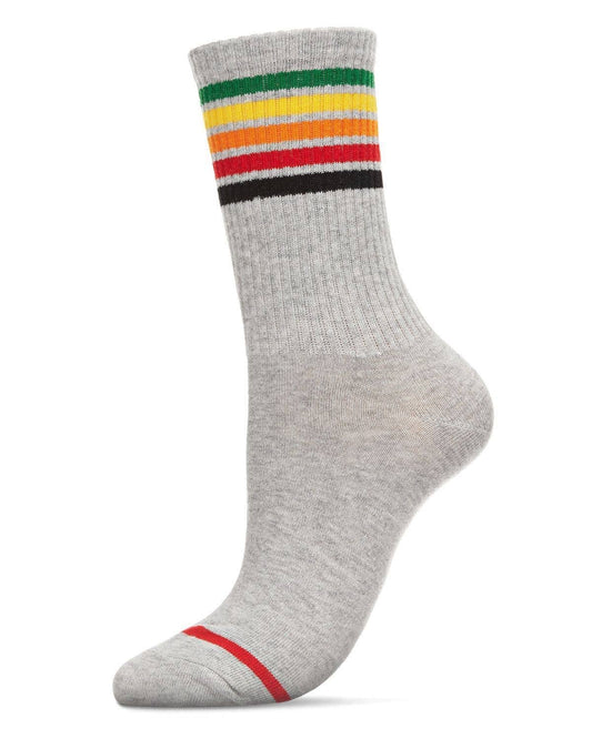Rainbow Athletic Crew Unisex Socks