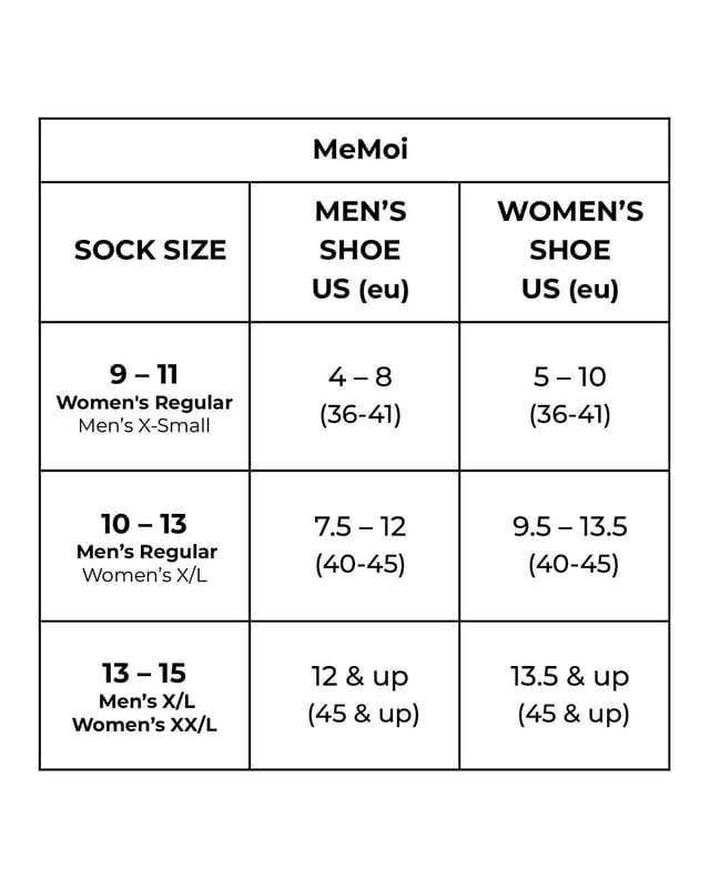 Solid Cotton Compression Socks