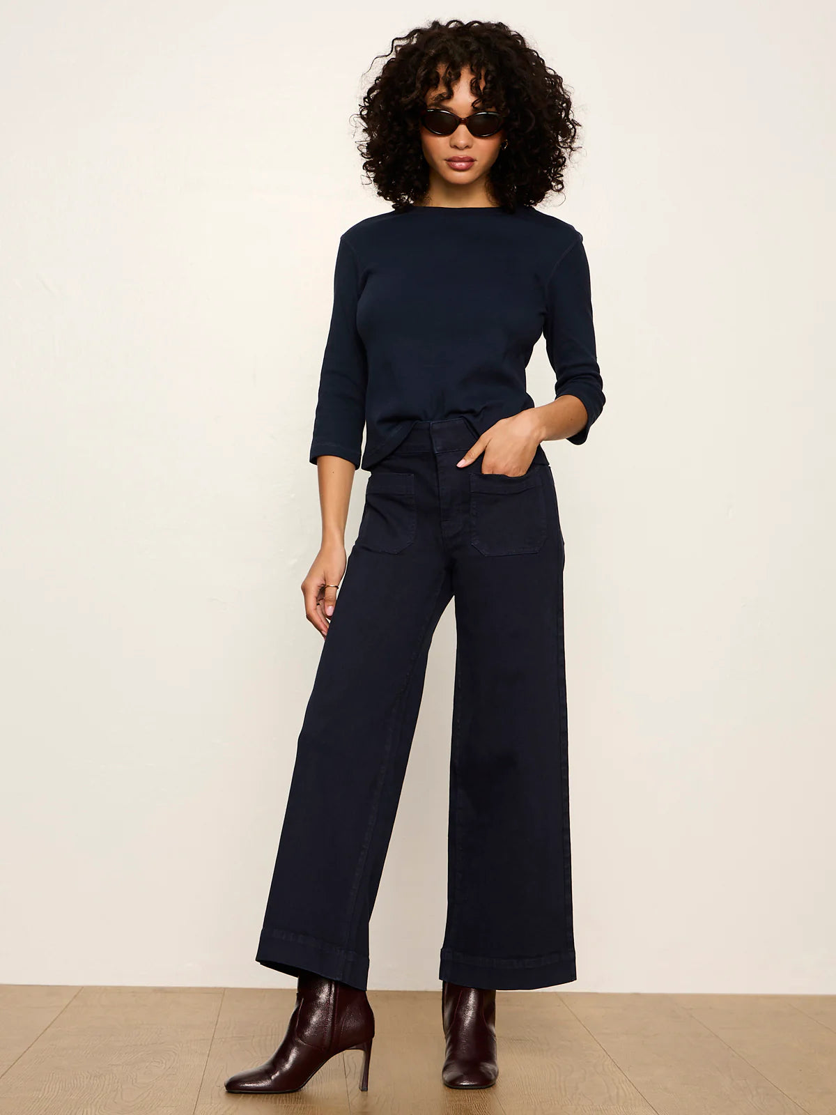Chelsea Wide Leg Crop Pants