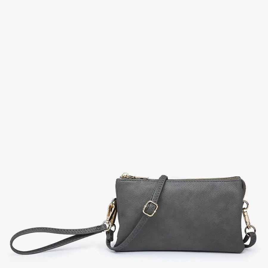 Three Compartment Crossbody/Wristlet