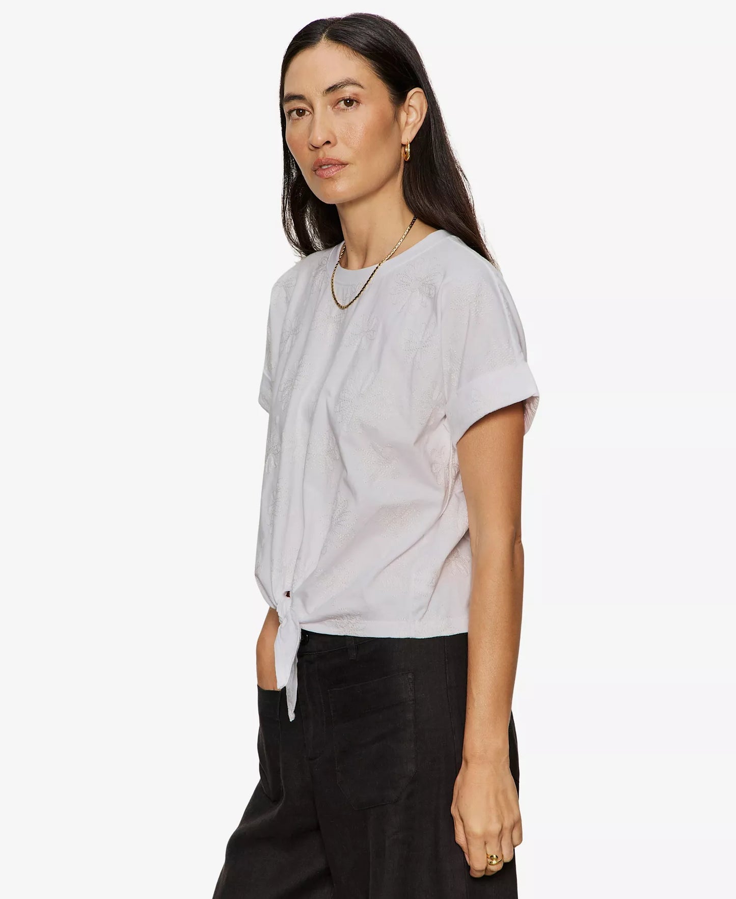 All Day Tie Tee