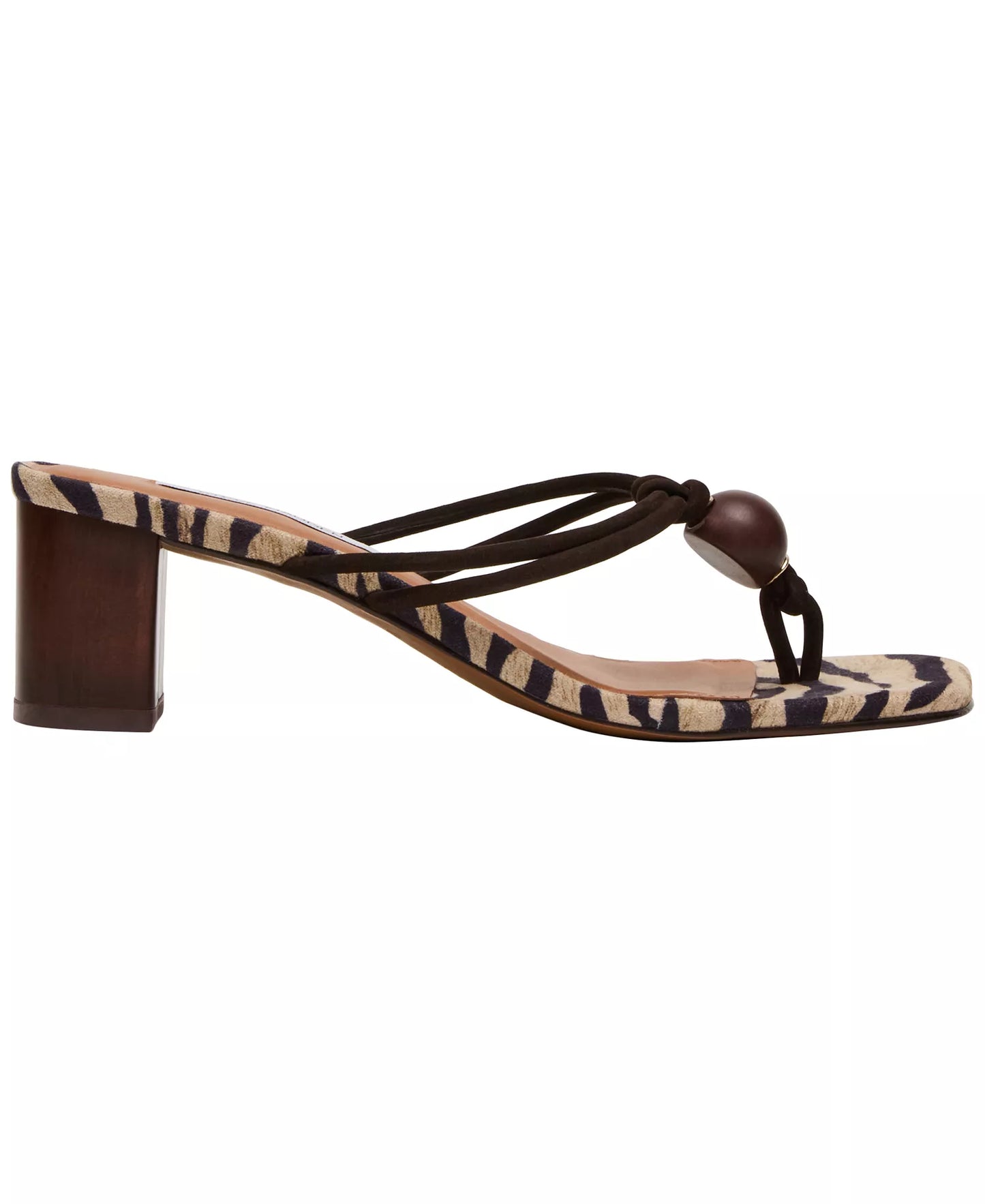 Remedy Stone Block Heel Thong Dress Sandals