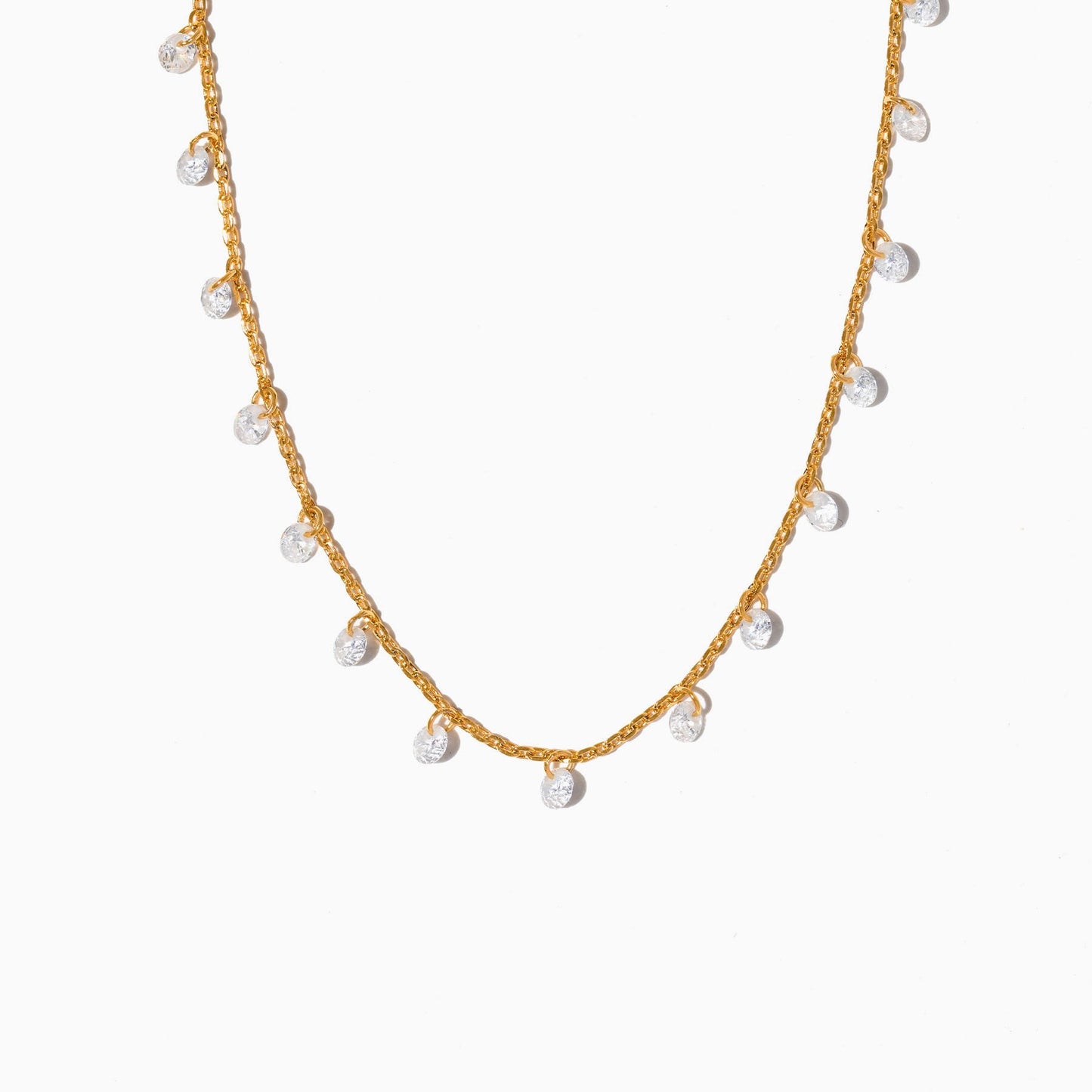 Dew You Necklace: Gold