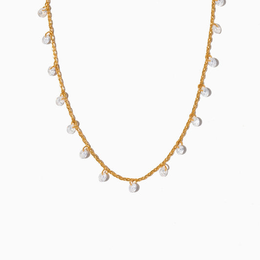 Dew You Necklace: Gold