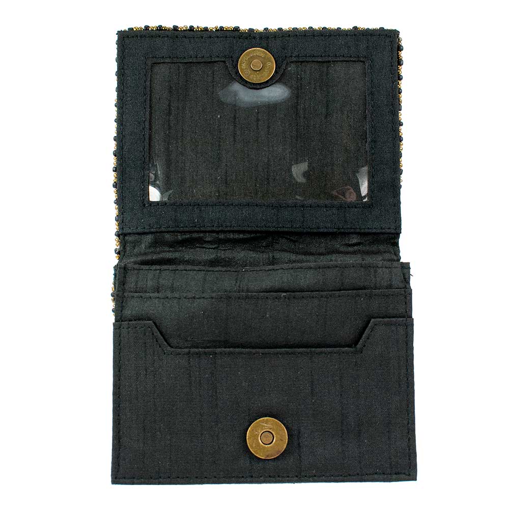 Beaded Small Expandable Wallet - Wonderland