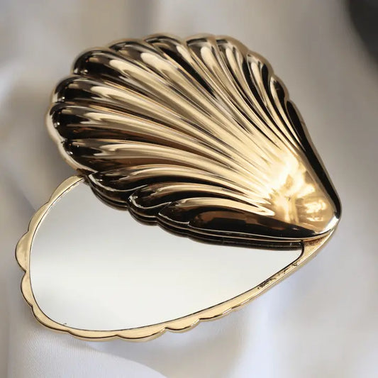 Seashell Compact Mirror