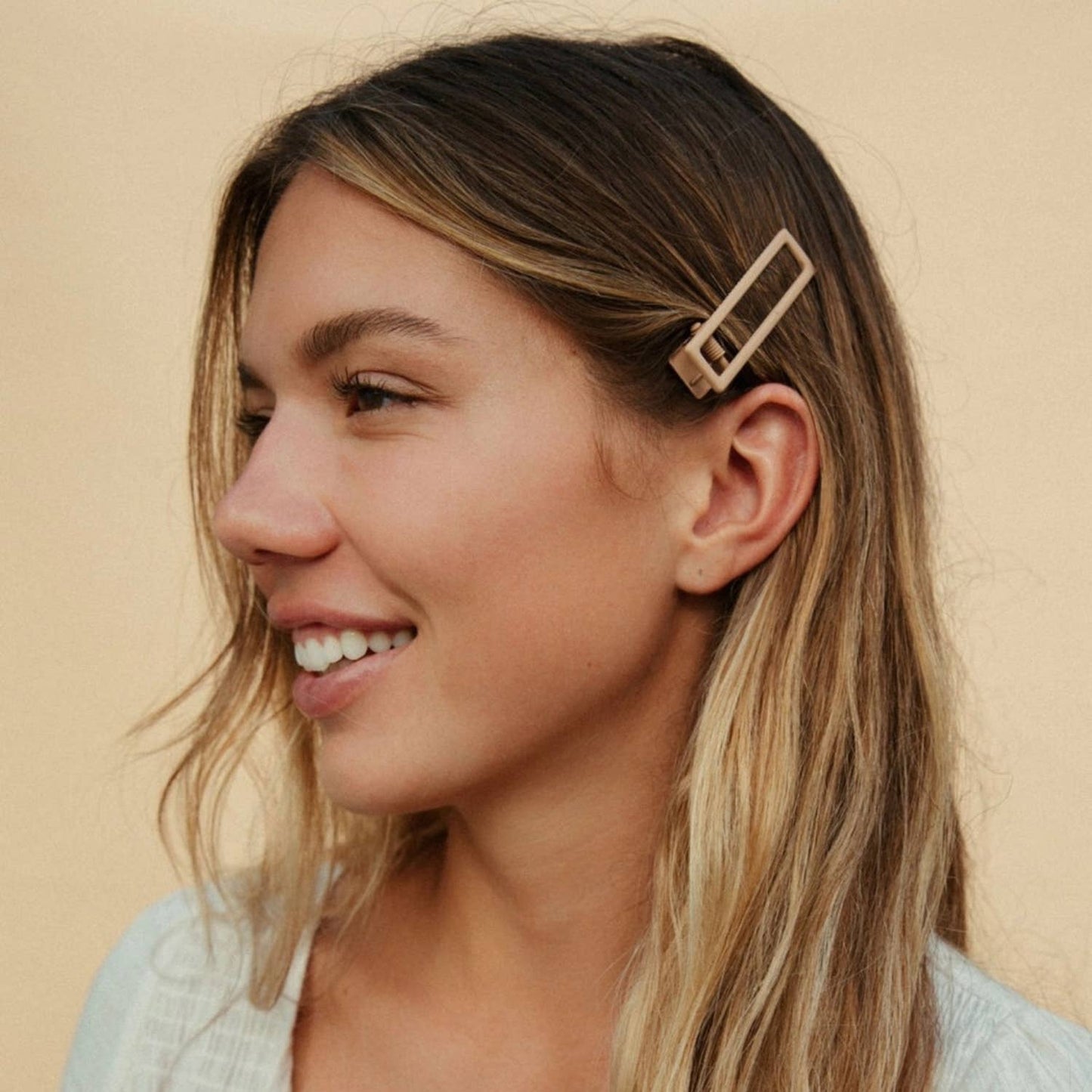 Lu Lu | Mauve + Pink | Alligator Hair Clip | Hair Pin