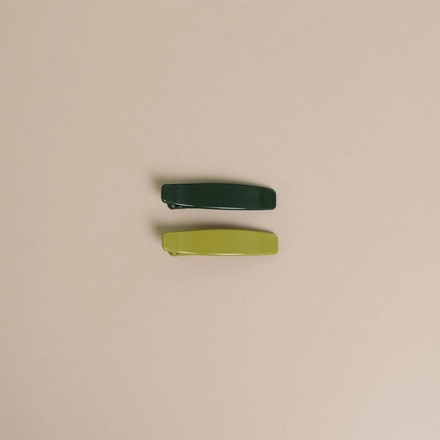 Lani | Alligator Hair Clips | Acrylic Hair Pin | Assorted: Forest + Olive