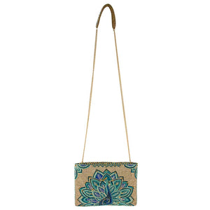 Royal Plume Crossbody Handbag