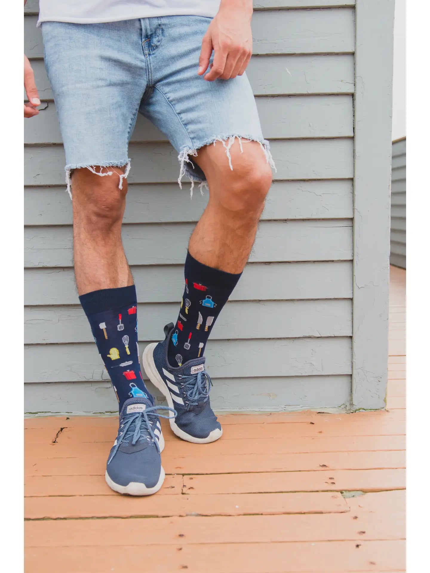 Kitchen Crew Bamboo Blend Men's Crew Socks