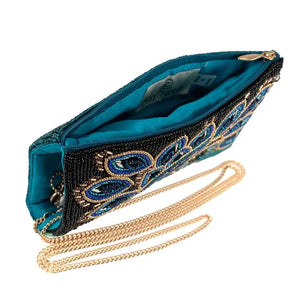 Peacock Pride Crossbody Phone Bag