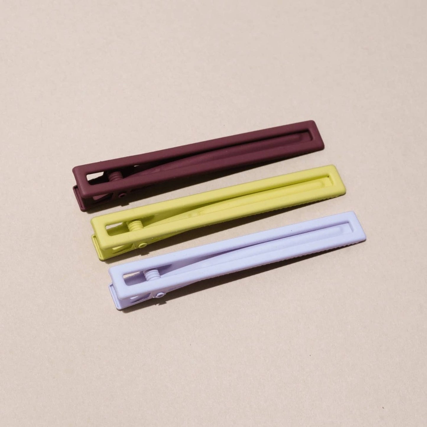 Yarrow | Alligator Hair Clips | Assorted | Metal Hair Pins: Desert Sky