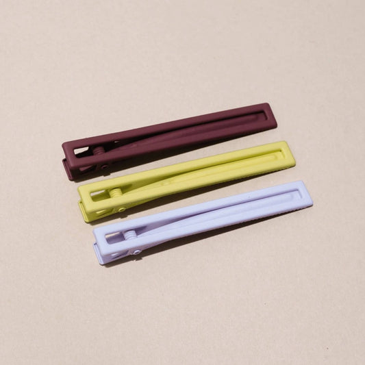 Yarrow | Alligator Hair Clips | Assorted | Metal Hair Pins: Desert Sky