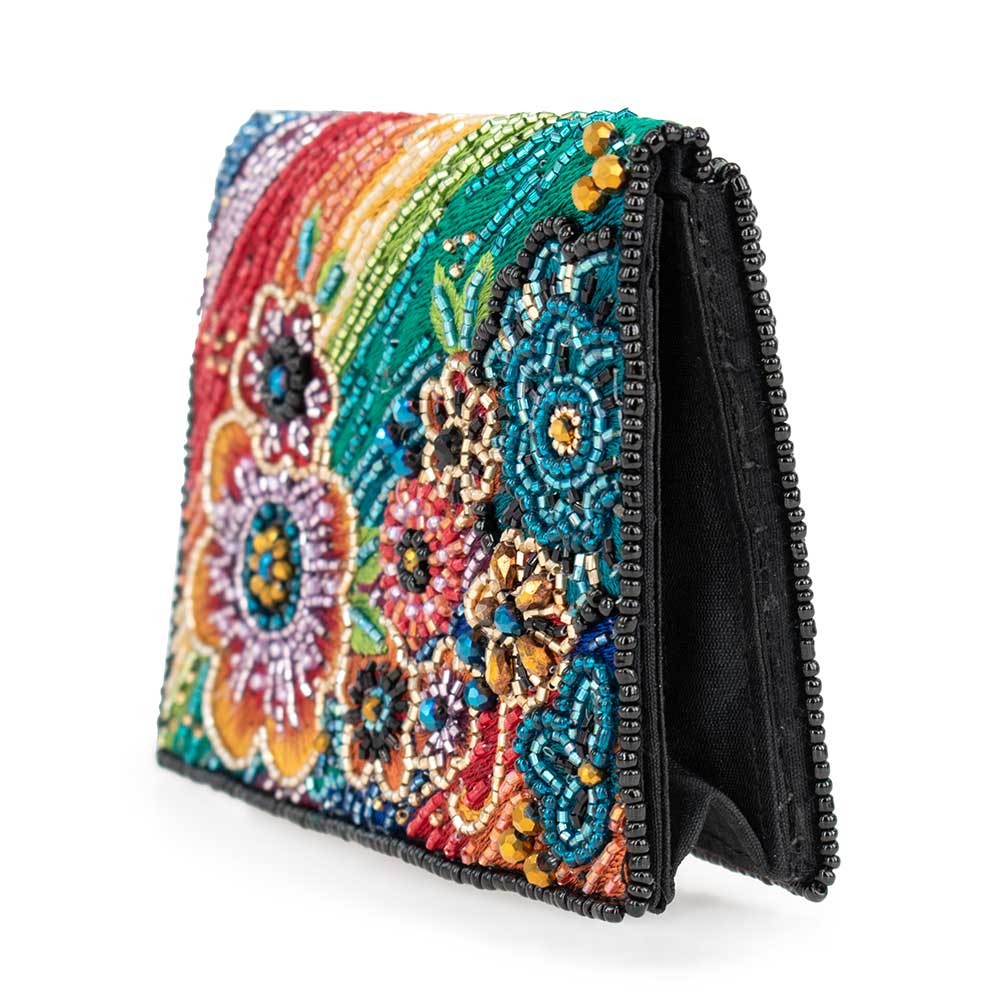 Beaded Small Expandable Wallet - Wonderland