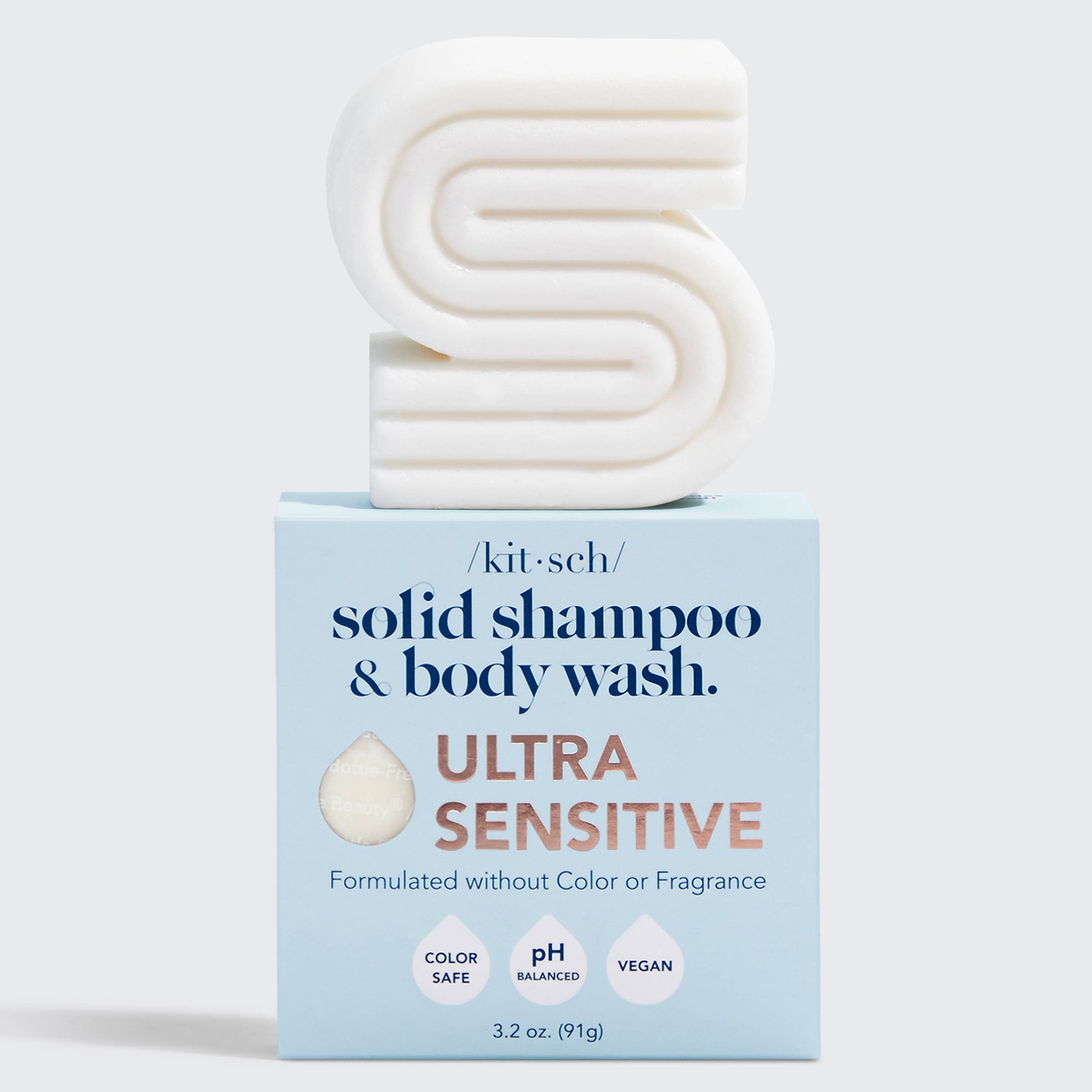 Ultra Sensitive Shampoo & Body Wash Bar Fragrance-Free