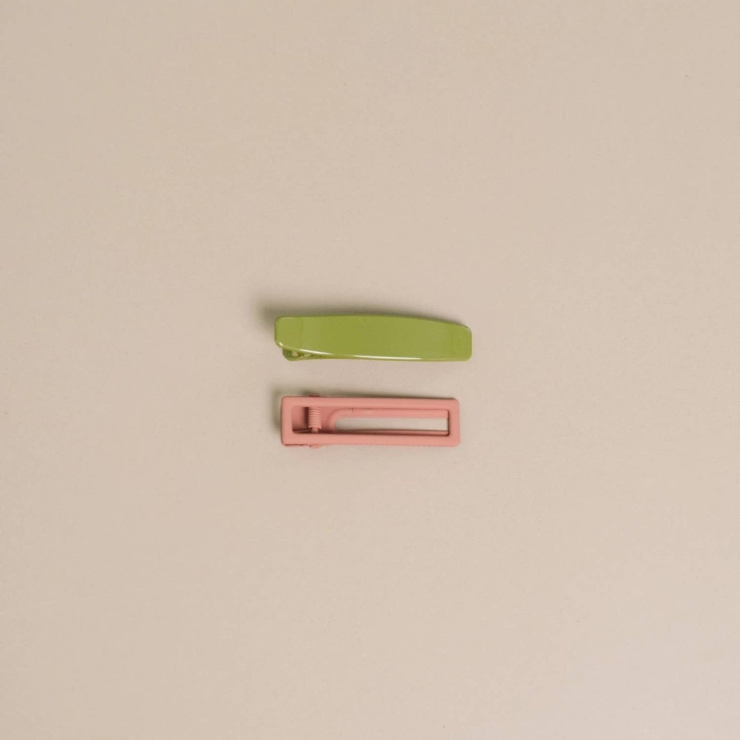 Lani | Alligator Hair Clips | Acrylic Hair Pin | Assorted: Forest + Olive