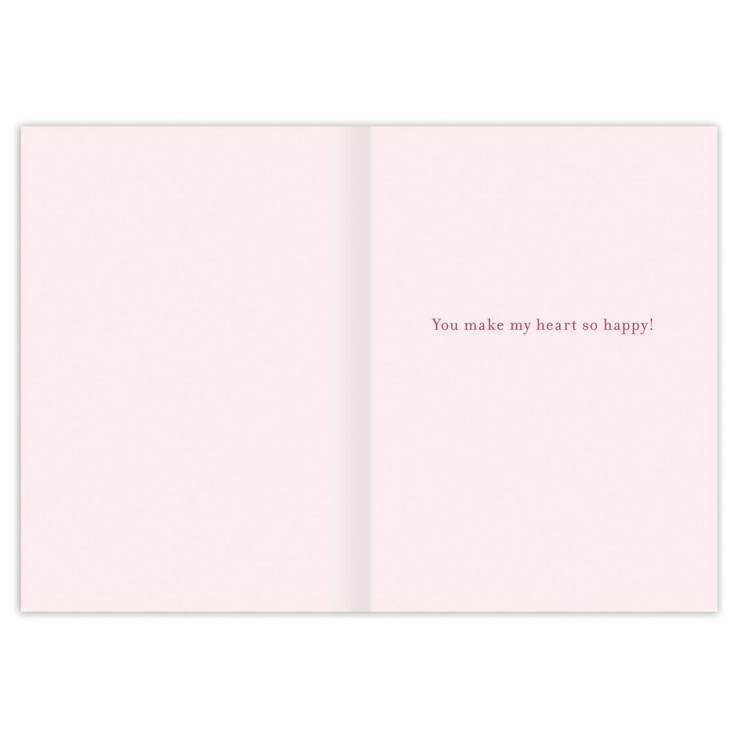 Floral Heart Valentine's Day Card