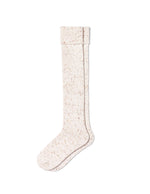 Load image into Gallery viewer, Cuffed Tweed Knee Sock
