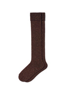 Load image into Gallery viewer, Cuffed Tweed Knee Sock
