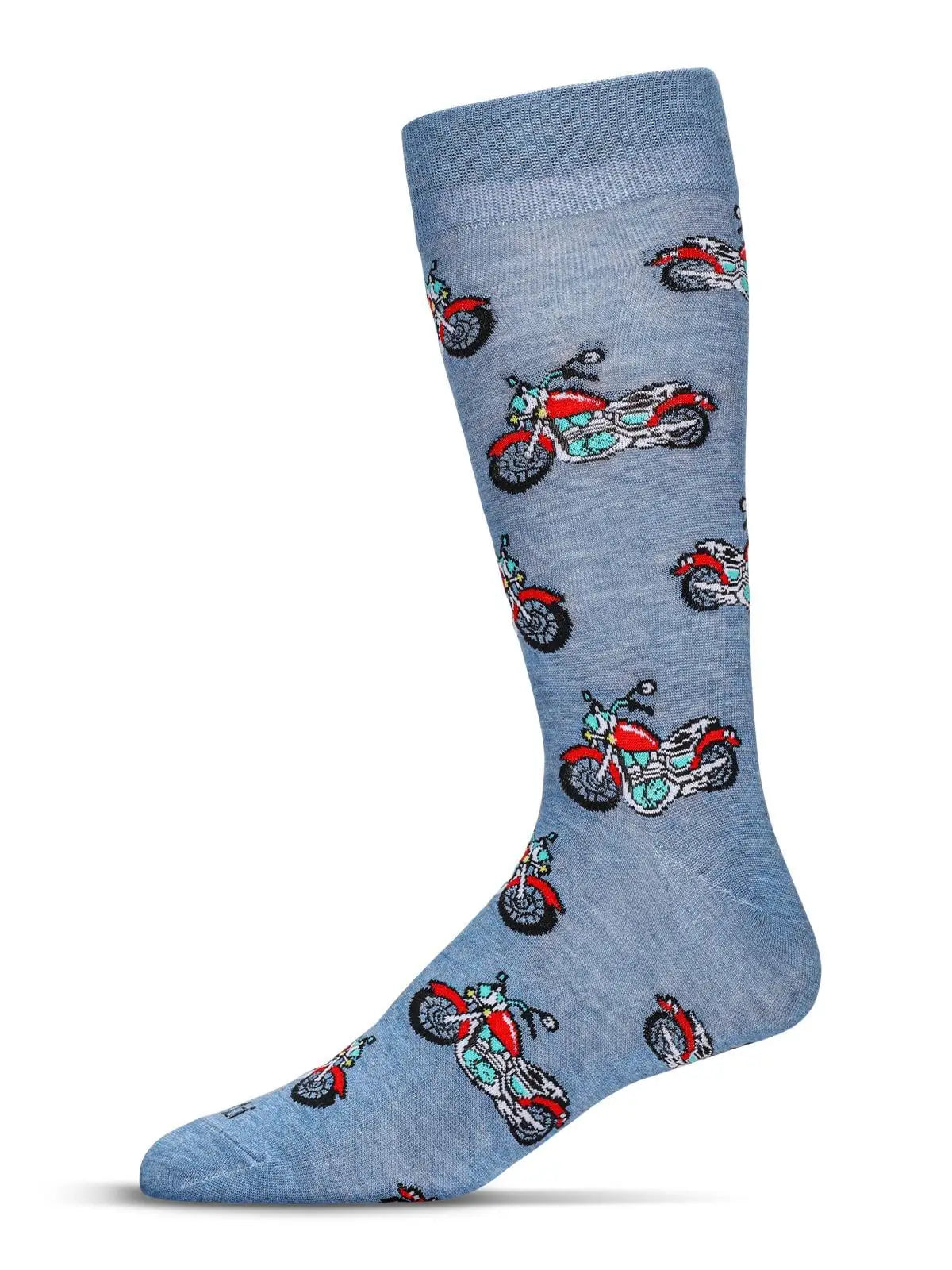 Men's Motorcycles Bamboo Crew Socks