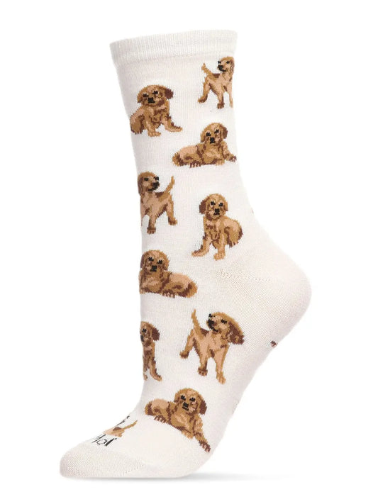 Golden Retriever Crew Socks