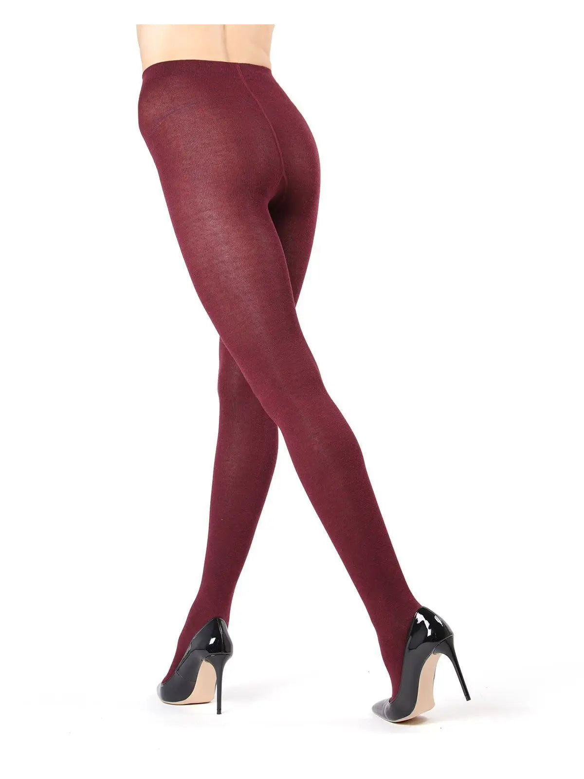 Memoi Brooklyn Flat Knit Sweater Tights