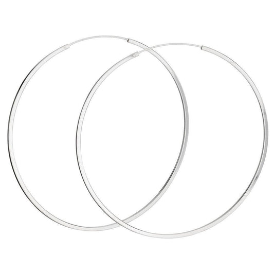 Castle Hill Sterling Siver Hoop Earrings