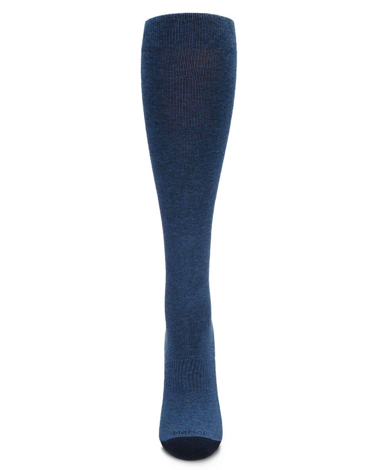 Solid Cotton Compression Socks