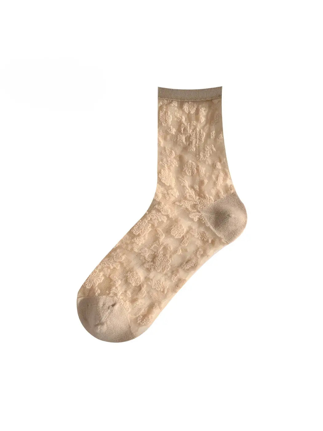 Rufia - Elegant Bloom Sheer Lace Socks