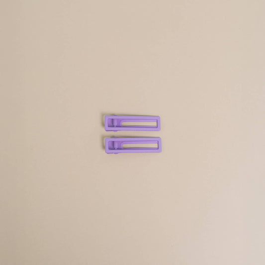 Lu Lu | Lilac Purple | Alligator Hair Clip | Hair Pin