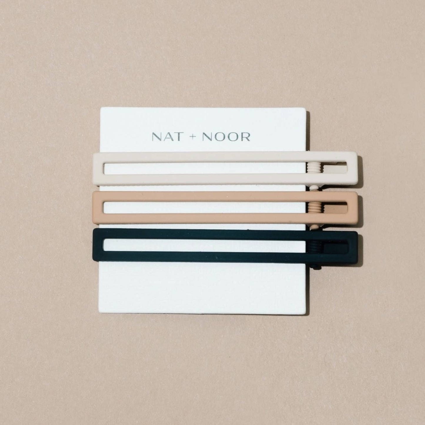 Yarrow | Alligator Hair Clips | Assorted | Metal Hair Pins: Desert Sky