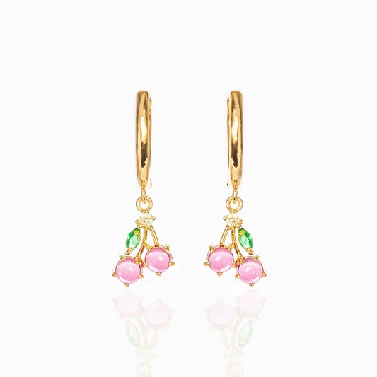 Cherry Sweet Hoops: Gold