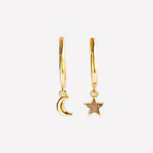 Hyperspace Mini Hoops: Gold