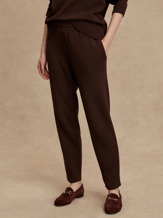 The Slim Cuff Pant 27.5" - Coffee Bean