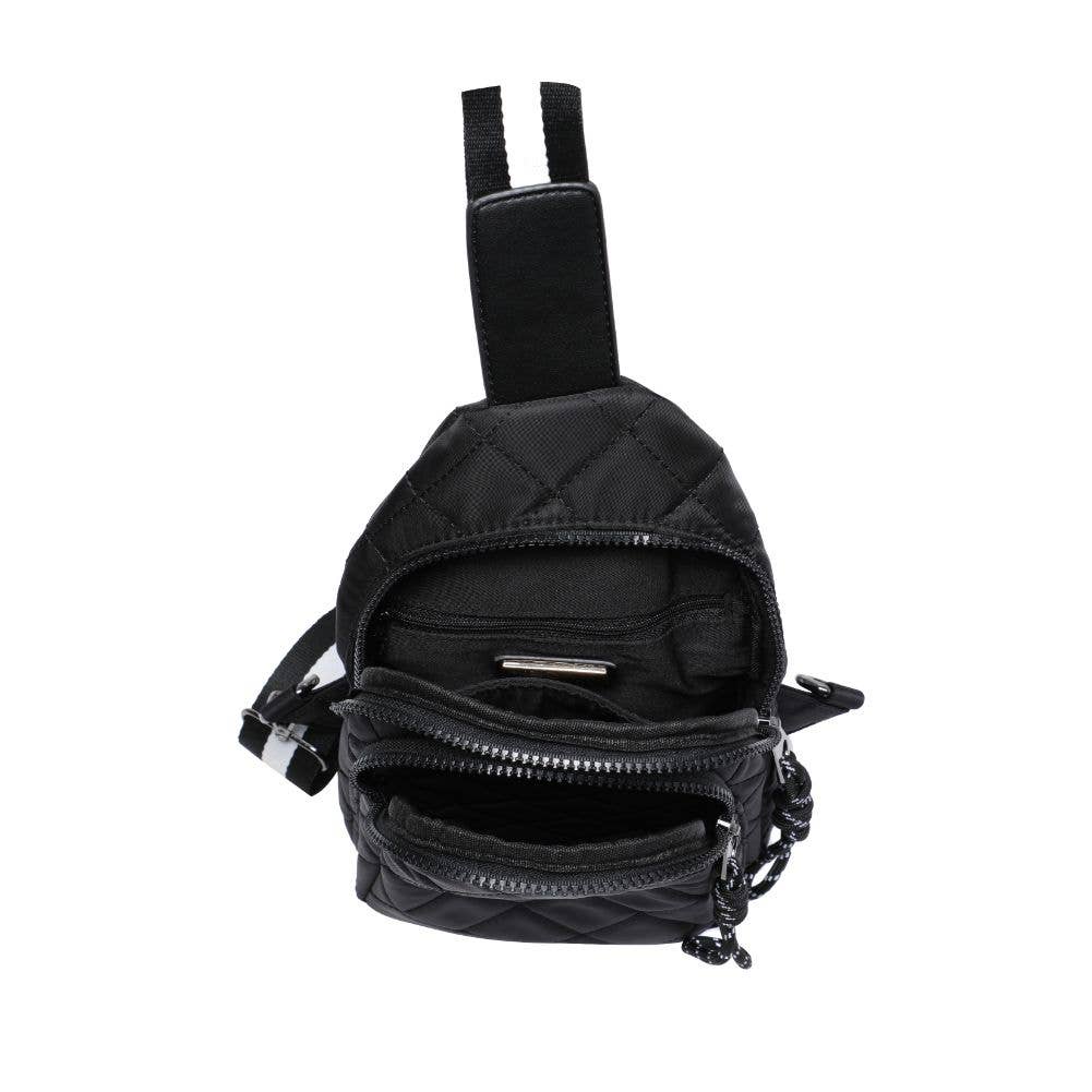 Ace Quilted Nylon Sling Backpack