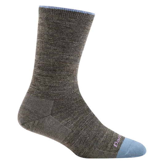 Women's Solid Basic Crew Lightweight Lifestyle Sock