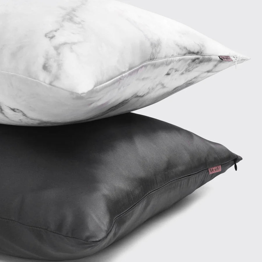 Satin Pillowcase - Charcoal