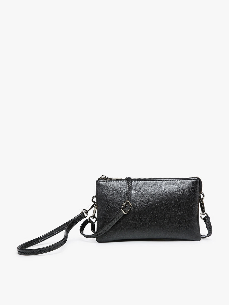 Three Compartment Crossbody/Wristlet