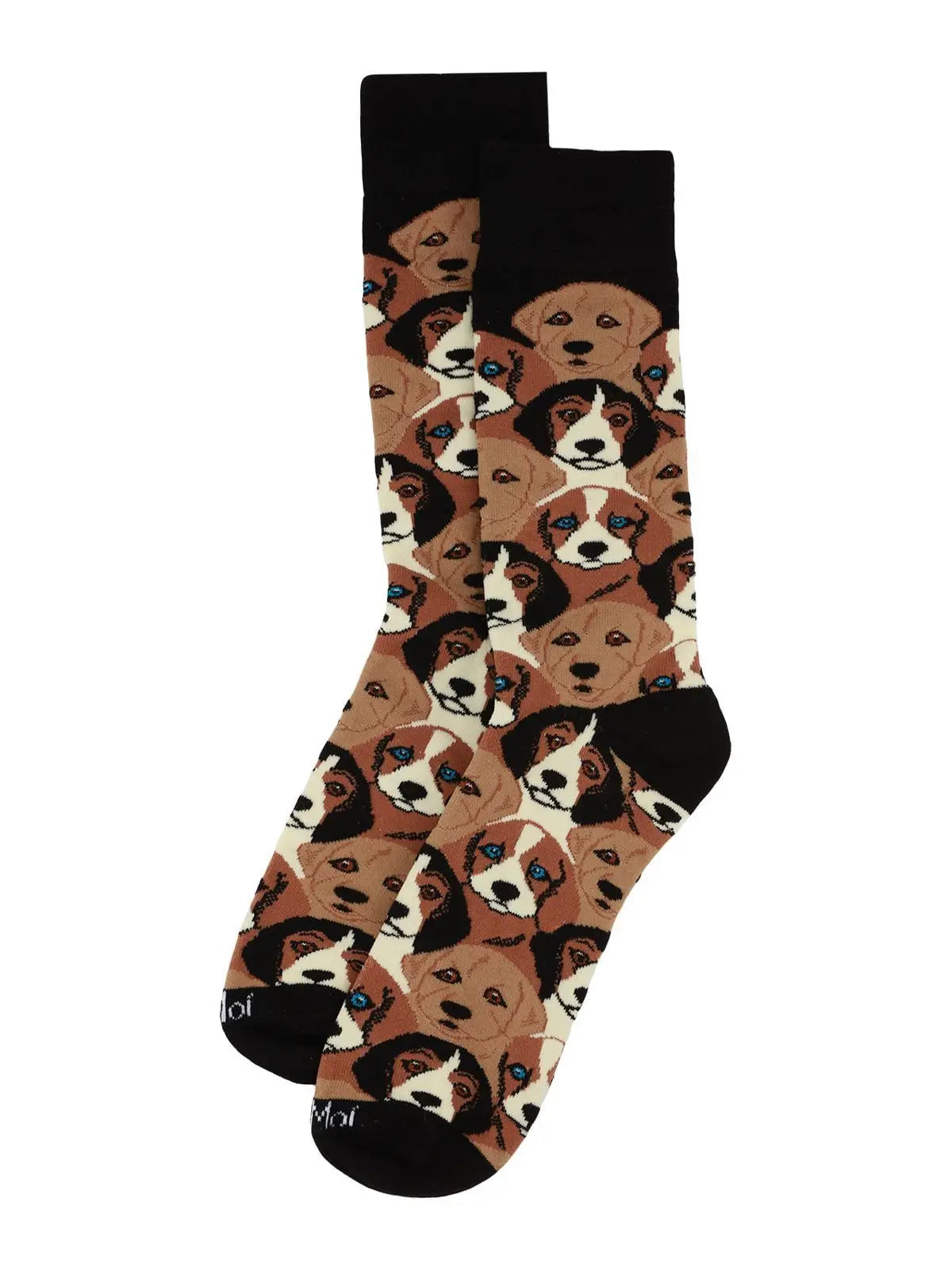 Puppy Men's Bamboo Crew Socks
