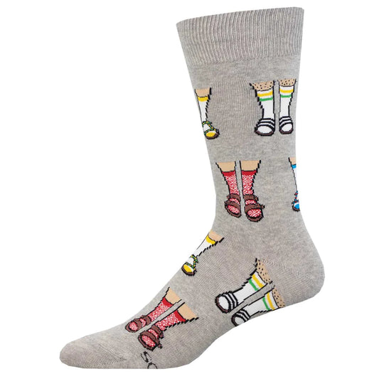 Socks and Sandals Men's Crew Socks