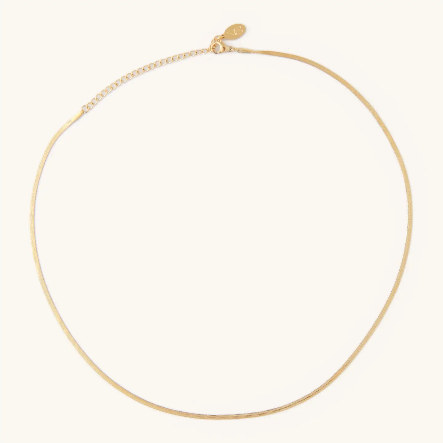 Micro Herringbone Necklace