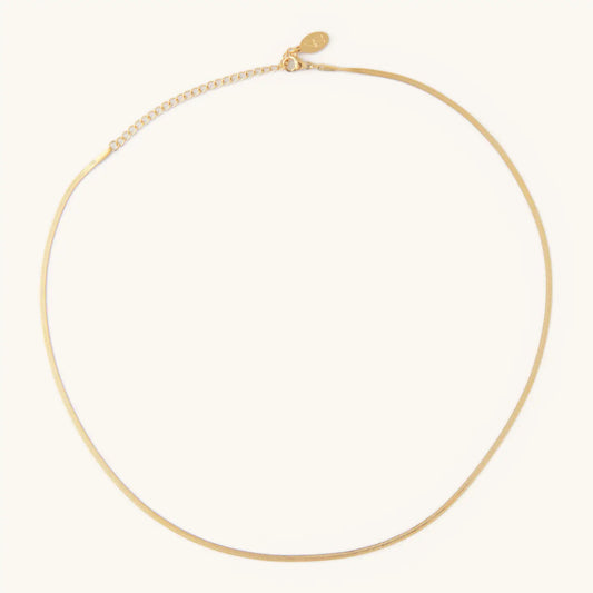 Micro Herringbone Necklace