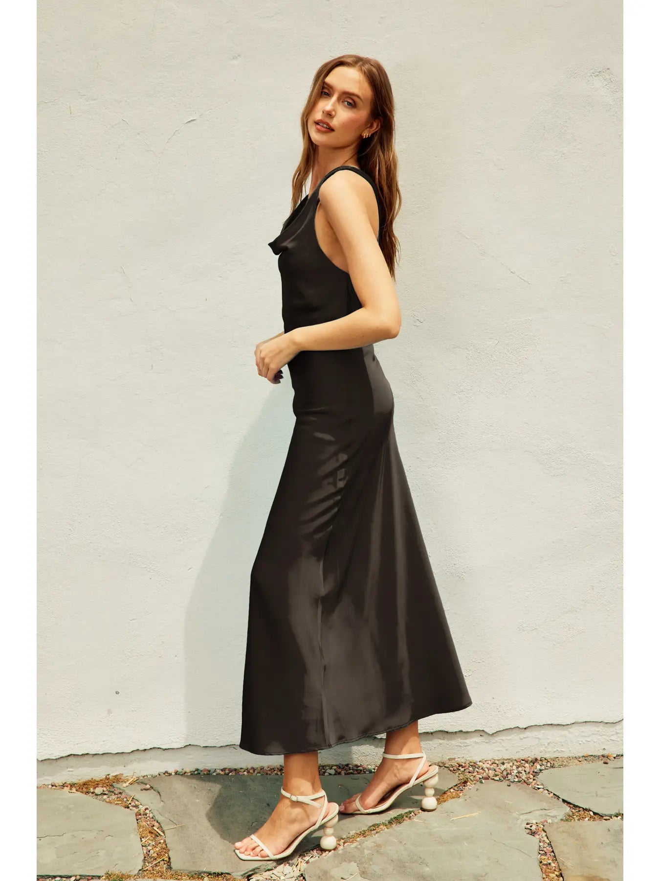Going Out Twisted Strap Maxi Dress